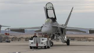 NASA F-18 Gets New Paint