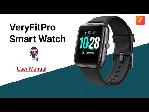 VeryFitPro ID205L Smart Watch User Guide: Set Up & Use with App