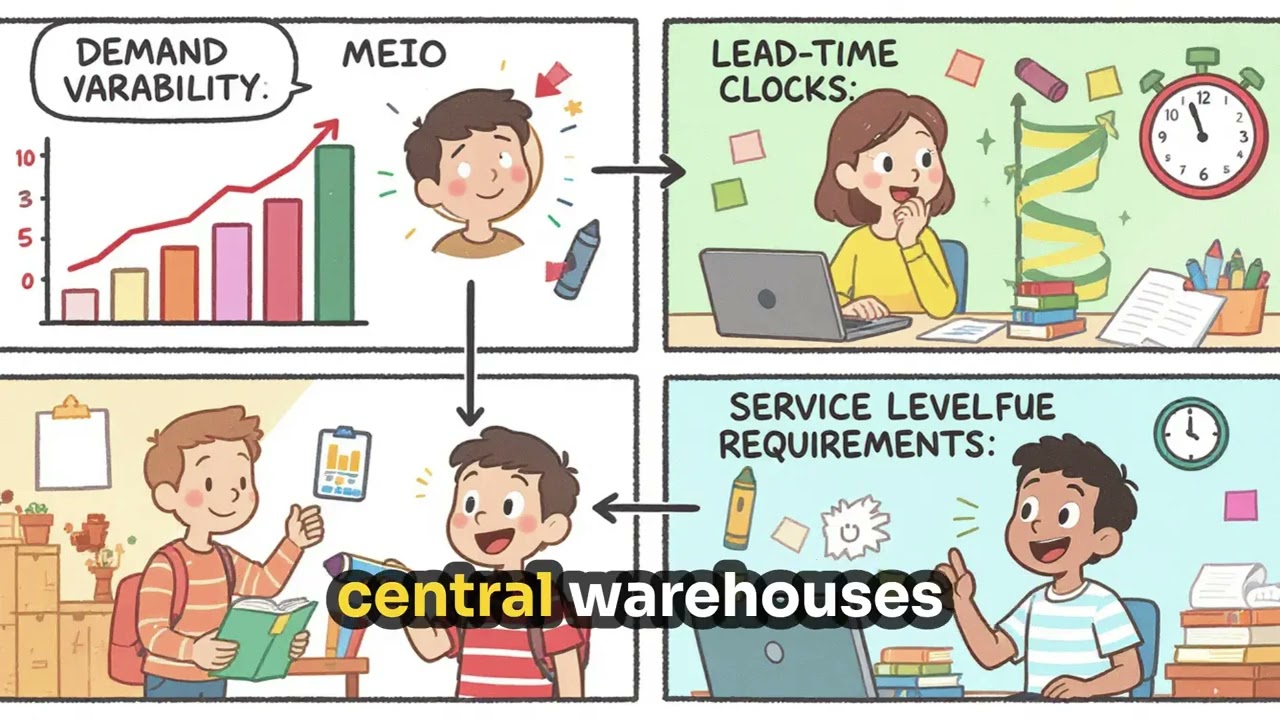 Lecture 28 : Multi Echelon Inventory Optimization | Inventory Control Masterclass