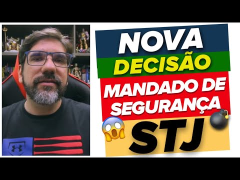🔴😱 NOVIDADE IMPORTANTE STJ: NOVA DECISÃO EM MANDADO DE SEGURANÇA | PROF UBIRAJARA CASADO 🔴