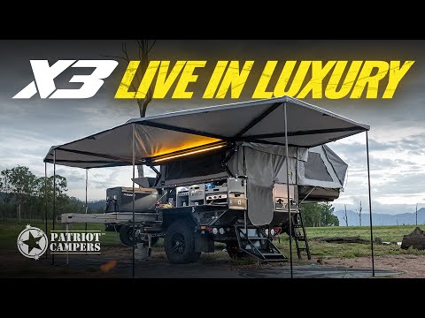 Patriot Campers X3 - 2020 WINNER Australian Offroad Camper Trailer of the Year - Launch Film