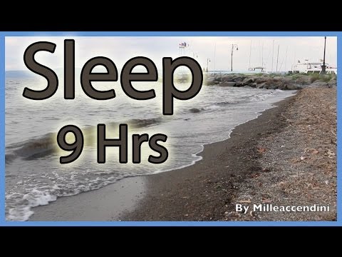 Sleep sound  waves Lake 8Hrs  Wave Sounds Sleep Video