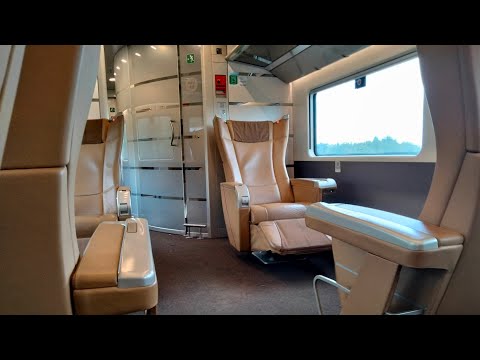 A bordo del Frecciarossa 1000 9605 verso Napoli Centrale in Executive