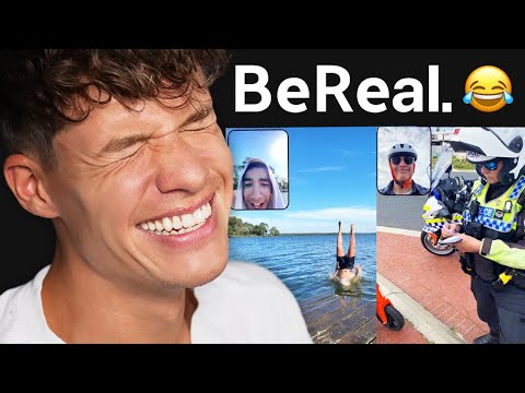 Die WITZIGSTEN BeReal Fotos