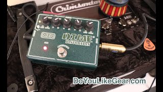 Video thumbnail for MXR Dime Distortion Guitar Effects Pedal Demo by Do You Like Gear?