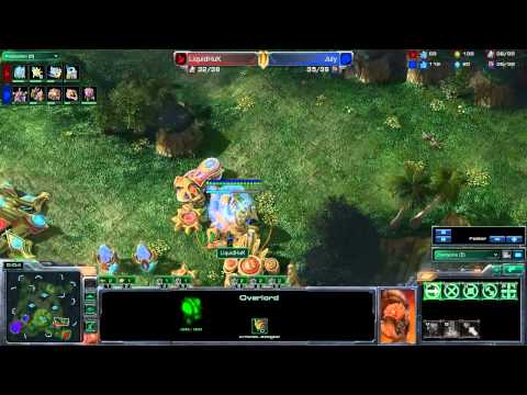 Dreamhack Invitational 2011 Summer - Semifinals - LiquidHuK (P) vs July (Z) - Game 2 part 1/2