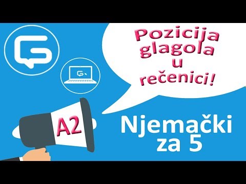 Njemački za 5: Pozicija glagola u rečenici (epizoda 31)