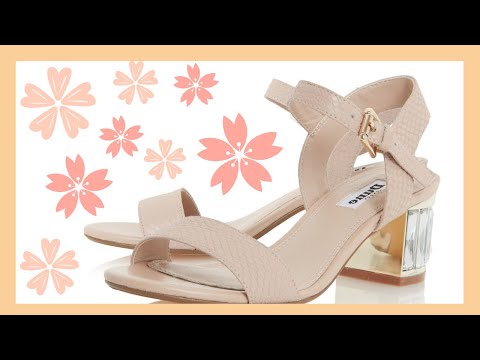 SANDALIAS CÓMODAS Y MODERNAS CON TACÓN BAJO de moda 2020 / Fashion Love