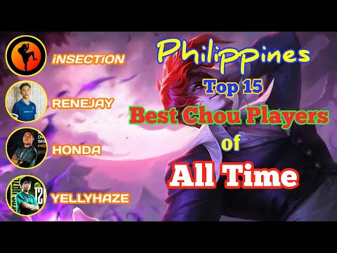 PHILIPPINES TOP 15 CHOU PLAYERS OF ALL TIME