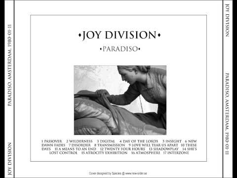 Joy Division live Paradiso, Amsterdam 1980-1-11 (mastertape, unremastered, awesome!)