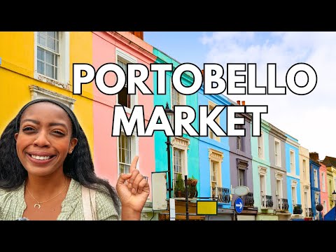 Portobello Market Guide - Top Tips + Hidden Gems! | Notting Hill, London