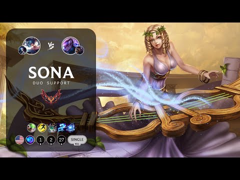 Sona Support vs Taric - NA Grandmaster Patch 14.6