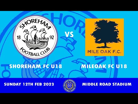 Shoreham FC U18 1 v 0 Mileoak FC U18