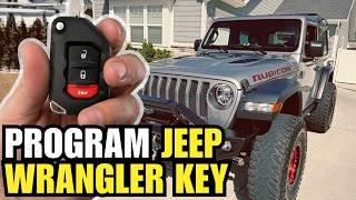 Easy Jeep Wrangler Key Fob Programming at Home (2018–2025)