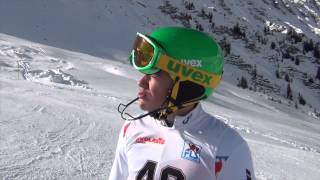 preview picture of video 'LASEL & FLS - Adelboden 2014 - Matthieu OSCH - Slalom - 1er'