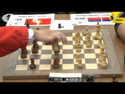 Khismatullin vs Le Quang Liem - 2013 World Blitz Championship