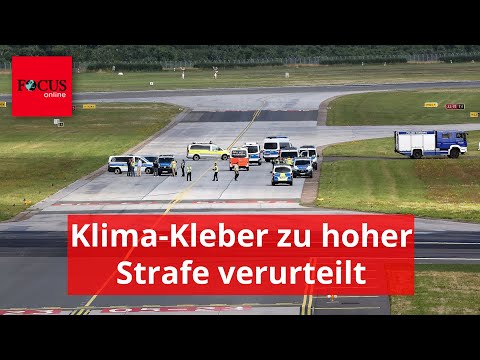 Mehr als 400.000 Euro oder Haft! Klima-Kleber zu hoher Strafe verurteilt
