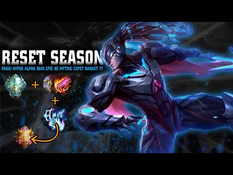Pakai Hyper Alpha Dijamin Cepat Ke Mythic Habis Season !!! - Tips & Trick Alpha | Mobile Legend
