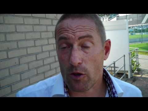 LRC trainer Ruud Heus na de wedstrijd tegen Excelsior Maassluis