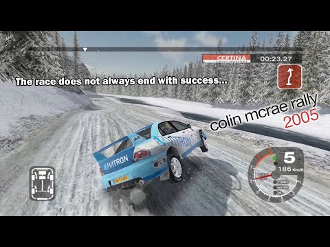 Colin McRae Rally 2005 Highlights | Mistakes, Crashes, Bugs, Best Moments