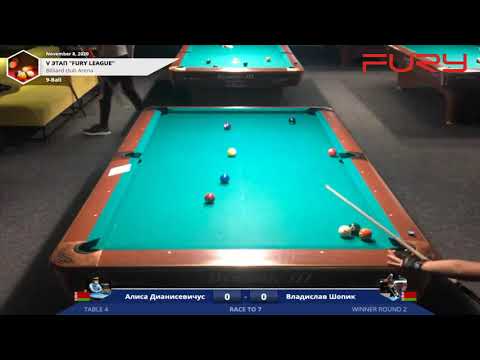 FURY League in Belarus - Stage V - Winners Round 2 - Алиса Дианисевичус vs Владислав Шопик