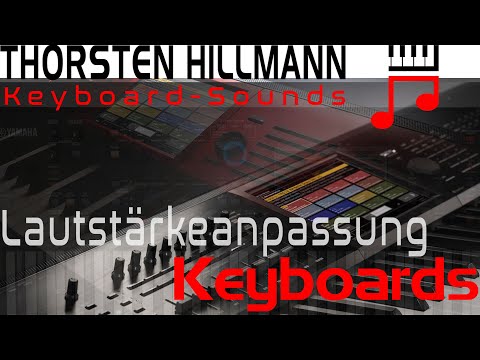 Lautstärkenanpassung an Keyboards Workstations persönliche Meinung