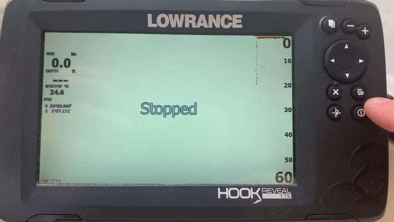 Lowrance SONAR STOPPED | quick fix | hook reveal