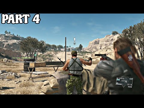 Metal Gear Solid V: The Phantom Pain Walkthrough Gameplay PART 4 [1080P 60 FPS PC]- No Commentary