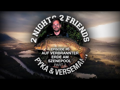 2 Nights 2 Friends Episode #6 On scorched earth at the scene pool Part 2/2 (Carp fishing)