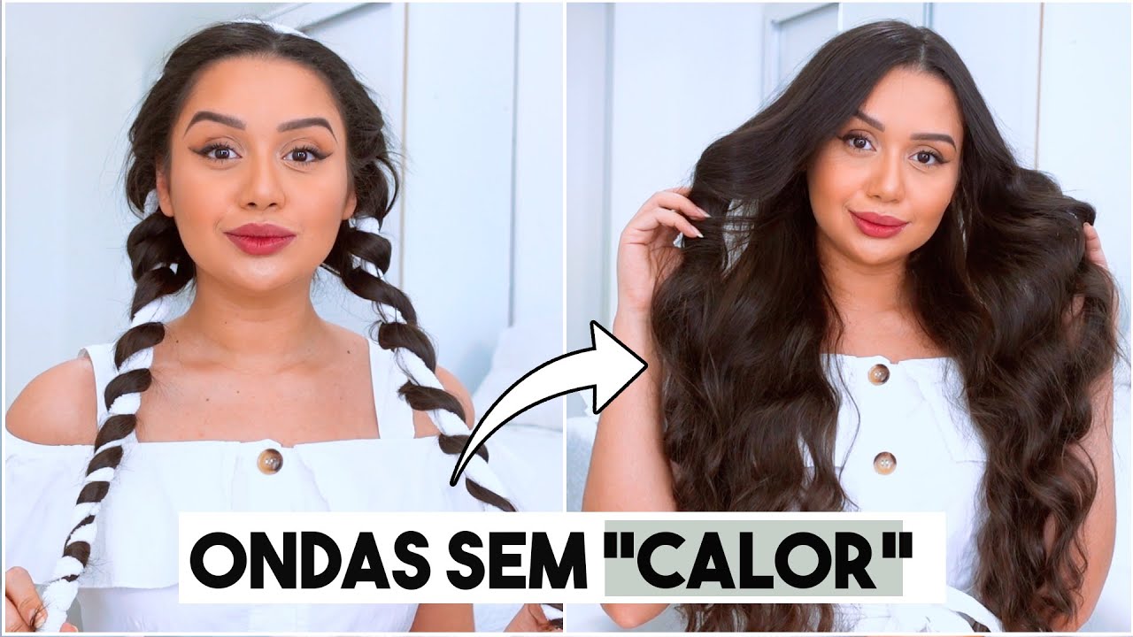 TESTEI A TÉCNICA PARA ONDULAR O CABELO SEM BABY LISS! *fiquei muito chocada*
