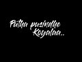 Cheppanu Cheppukolenu Song Lyrics Telugu Whatsapp Status Love Failure Song