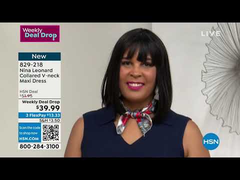 HSN | Nina Leonard Fashions 06.04.2023 - 07 PM