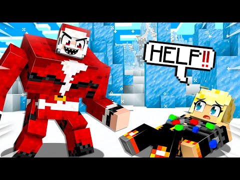 KIDNAPPED by EVIL SANTA in Minecraft!