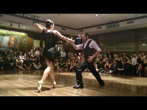  Neri Piliu  and  Yanina Quiñones  are  dancing  at  Ankara Tango Meeting  in  2016