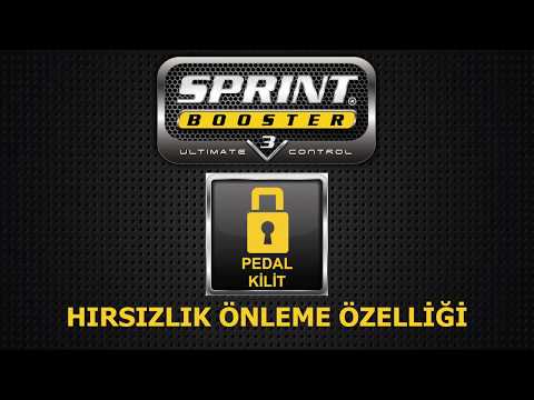 Sprint Booster Pedal Kilit Hırsızlık Önleme