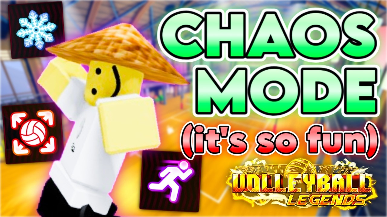 chaos mode is the most FUN update ever in volleyball legends.