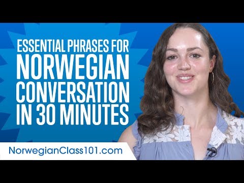 Essential Phrases You Need for Great Conversation in Norwegian