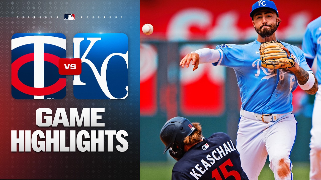 4월3일 미네소타 캔자스시티 MLB 하이라이트