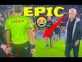 Jose Mourinho epic reaction when he saw referee's red card