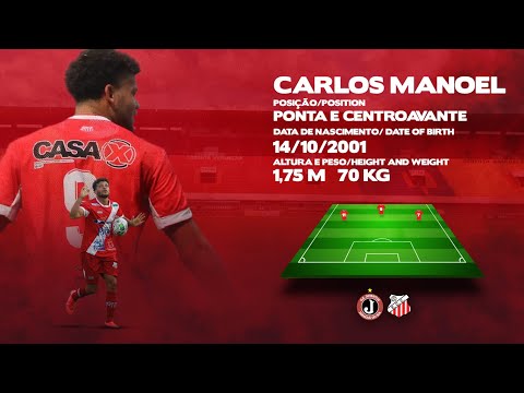 Carlos Manoel - ponta e centroavante 2021