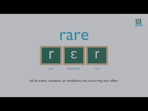 How to pronounce rare ?