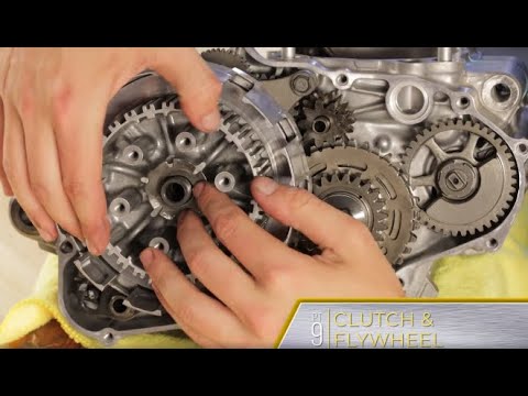 ProX CRF450X Rebuild Part 9: Clutch and Flywheel Installation