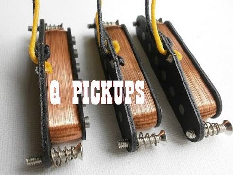 HOT Stratocaster A2 Guitar Pickups SET Custom Hand Wound Fits Fender Strat by Q pickups image 9
