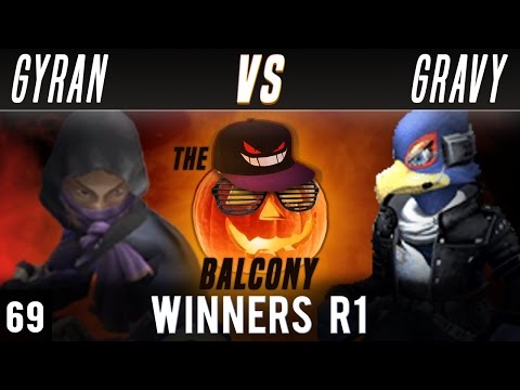 PM @ the Balcony 69 - Winners R1 ft. GravyTheTurkey (Falco, Marth ) VS Gyran (Sheik)