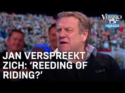 Jan verspreekt zich: 'Reeding of Riding?' | VERONICA INSIDE