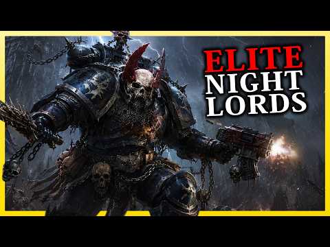The First Claw: The Most ELITE Squad of Chaos Space Marines of the Night Lords | Warhammer 40k Lore
