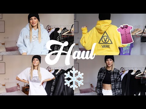 SUPER HAUL DE INVIERNO ❄️ Vans, Champion, Zara, Missguided…