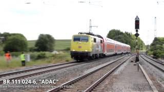 preview picture of video 'DB BR 111 024-6, ADAC | [GER] Otting-Weilheim, 16.06.2014'