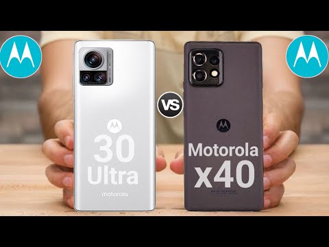 Motorola Edge 30 ultra vs Motorola X40