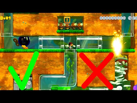 Super Mario Maker 2 🔧 Wrong = Right - 3D World 🔧 RedLuigi